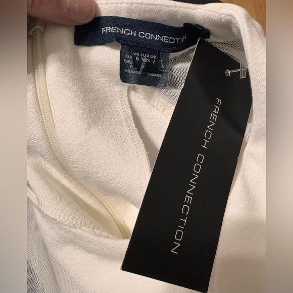 FRENCH CONNECTION Vivien Paneled Jersey Dress - Picture 7 of 7